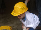 Bambini in cantiere