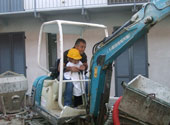 Bambini in cantiere