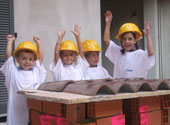 Bambini in cantiere