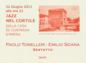 2011 - Paolo Tomelleri, Emilio Soana Sestetto